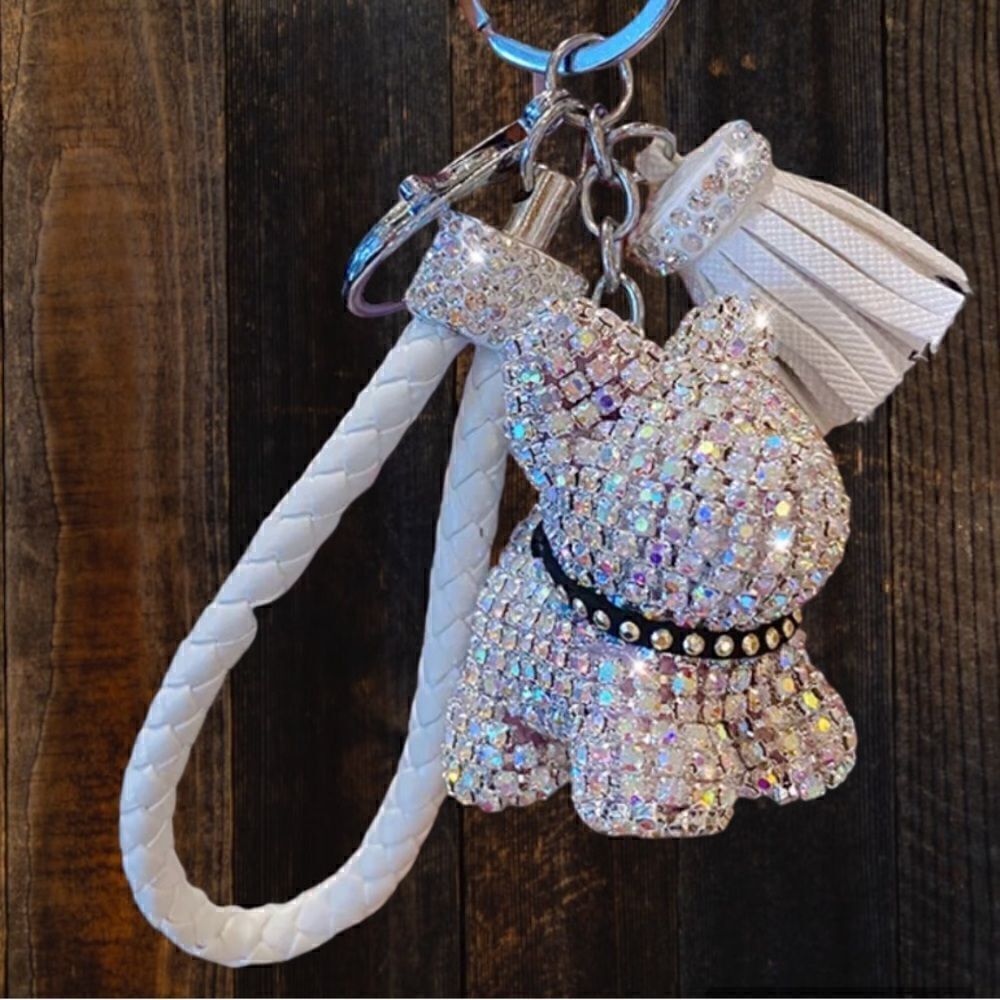DOG LOVER KEYCHAIN CHARM GLIMMER